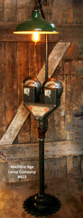Steampunk, Industrial Parking Meter Floor Lamp (Steam) # 423 - SOLD