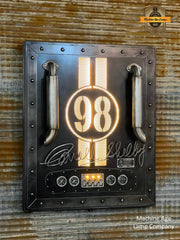 Steampunk Industrial / Carroll Shelby / Wall Sconce Art / ** Muffler ** / Automotive /  #13 of #50