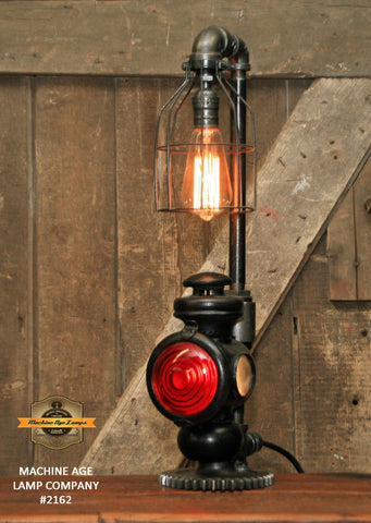 Steampunk Industrial / Antique Ford Model T Taillight / Automotive  / Lamp #2162 sold