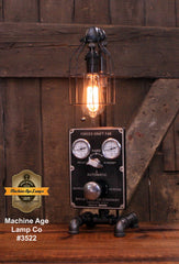 Steampunk Industrial / Control Panel  / Bailey Meter Cleveland Ohio / Lamp #3522
