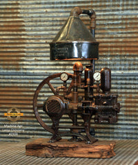 Steampunk Industrial / Antique Mckays Well Pump / St MN / Barnwood / #1938 sold