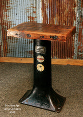 Steampunk Industrial Iron Fairbanks Scale base Table, Stand, #988