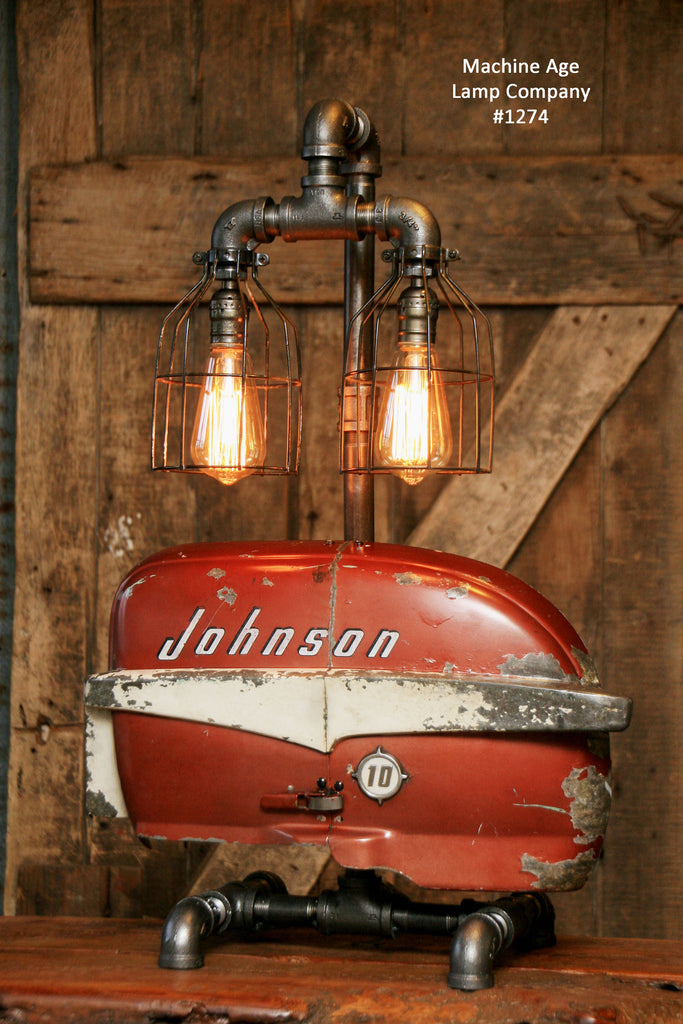 Steampunk Industrial Lamp / Boat / Nautical / Marine / Cabin / #1274 - SOLD