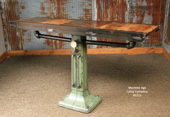 Steampunk Industrial Table, Console, Coffee, Pub , #1212 - SOLD