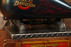 Steampunk Industrial Lamp, Vintage Harley Davidson Motorcycle Gas Tank #316 - SOLD