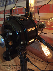 Steampunk Vintage Century Fan Lamp Light , # DC18