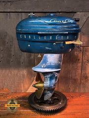 Steampunk Industrial / Boat Motor / Chris Craft / Nautical / Marine / Cabin /  Lamp #4094