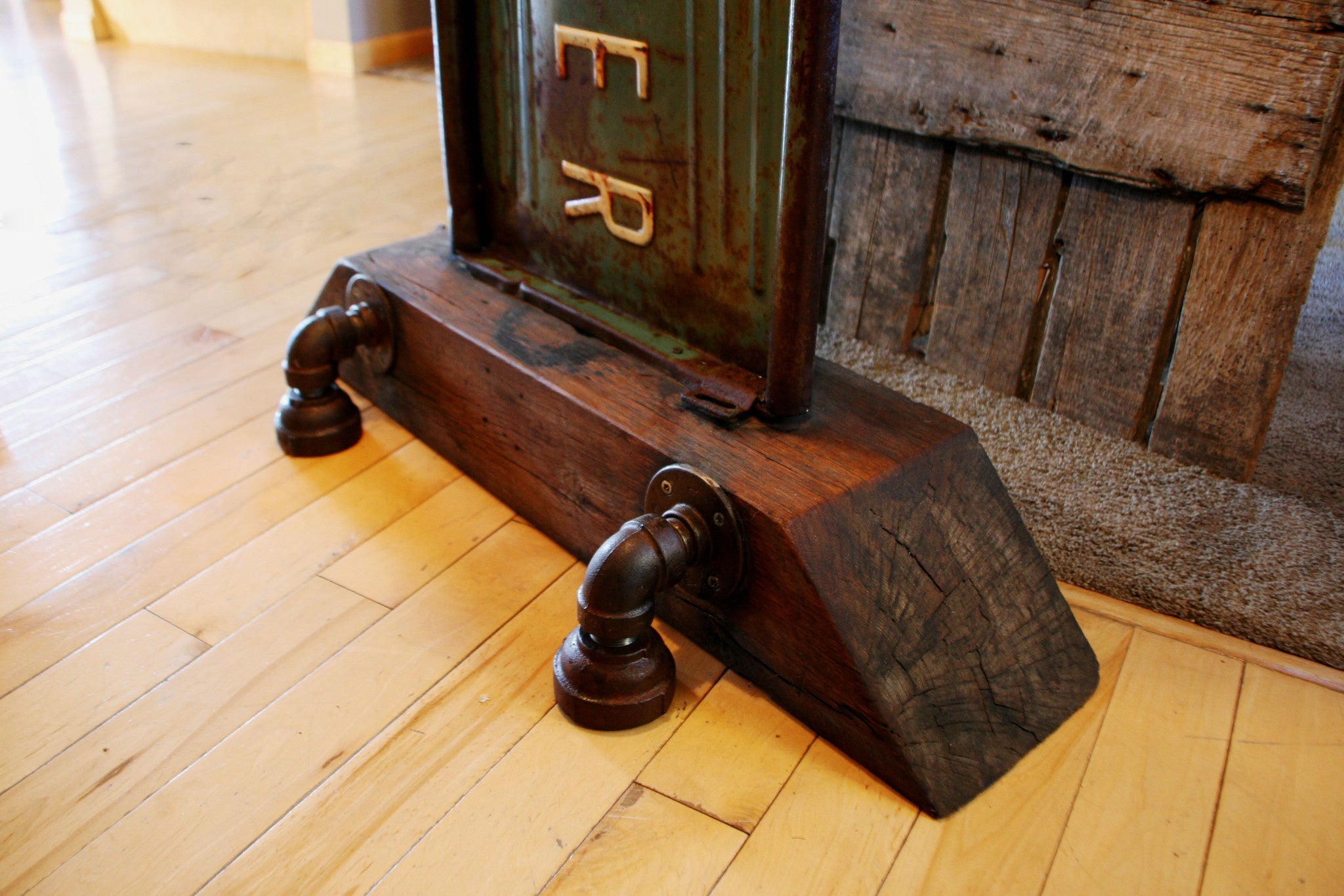 Steampunk, Industrial Lamp/Light,  Antique Studebaker Tail Gate, Steam #427