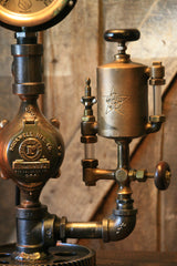 Steampunk Industrial, Shade and Steam Gauge, Oiler Minneapolis #975