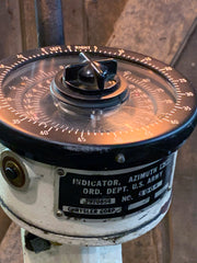 Steampunk / Machine Age Lamp / US Army Tank / Indicator azimuth ordinance / #3141