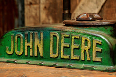 Steampunk Industrial  Lamp, Antique John Deere "A" Farm Tractor - #573 sold