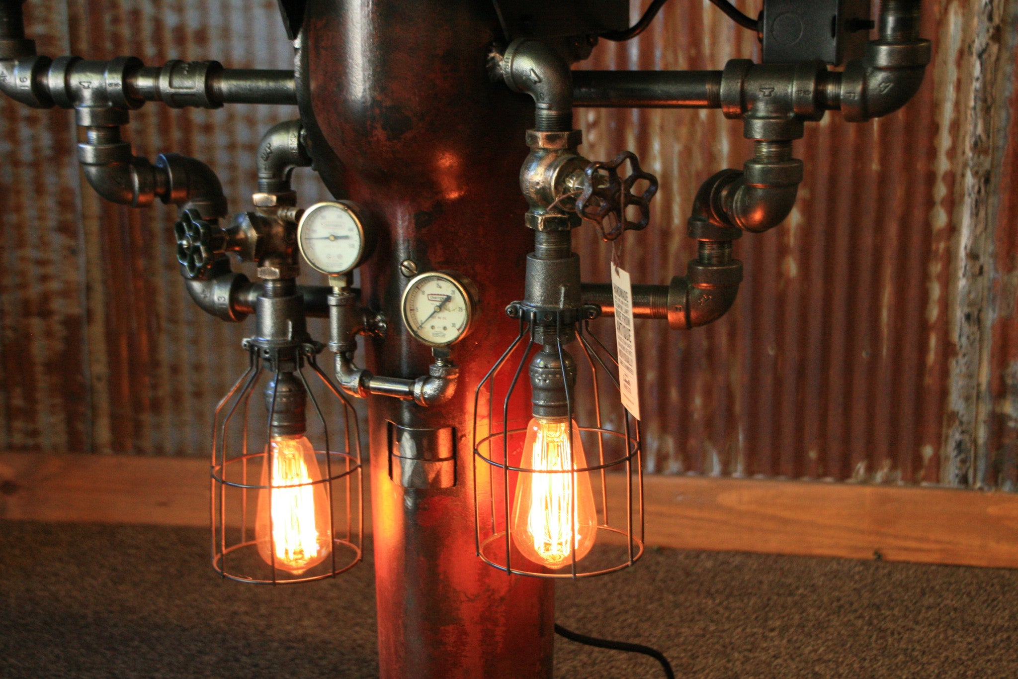 Steampunk Industrial, Table, Stand Vanity, Console #958