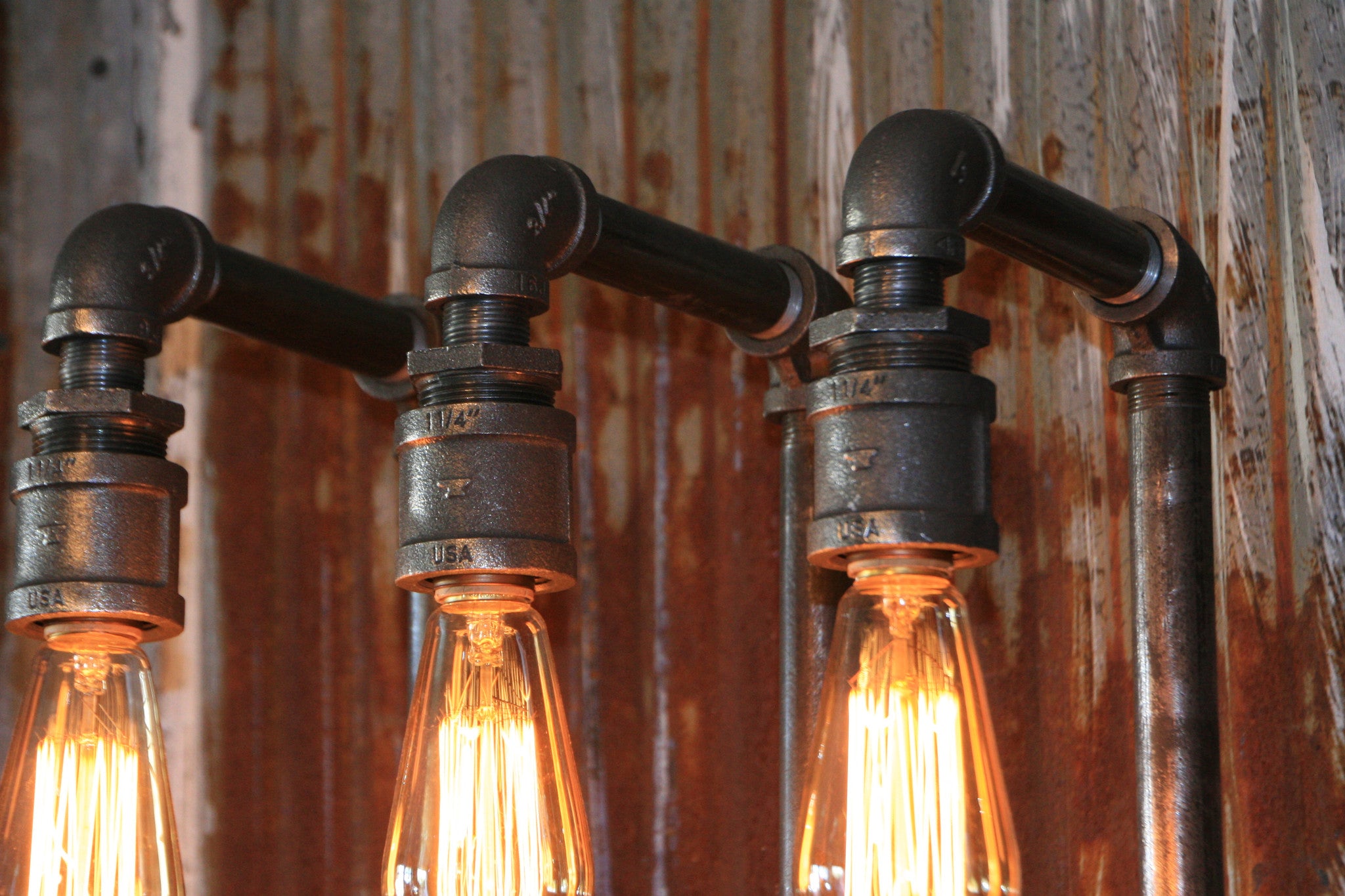 Steampunk, Industrial Barn Wood Wall Sconce,  #635