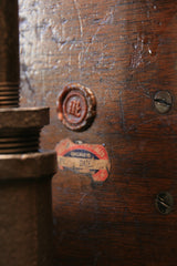 Steampunk Industrial Lamp / Electrical Meter / Gauge / #1208 - SOLD
