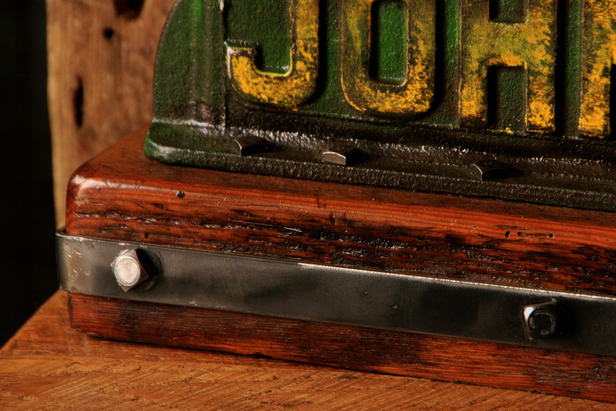 Steampunk Industrial, John Deere Model D Radiator Top, Steam Gauge #772