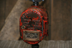 Steampunk Industrial / Samson Fire Call Box / Fireman Police / Alarm / Lamp #2213 sold