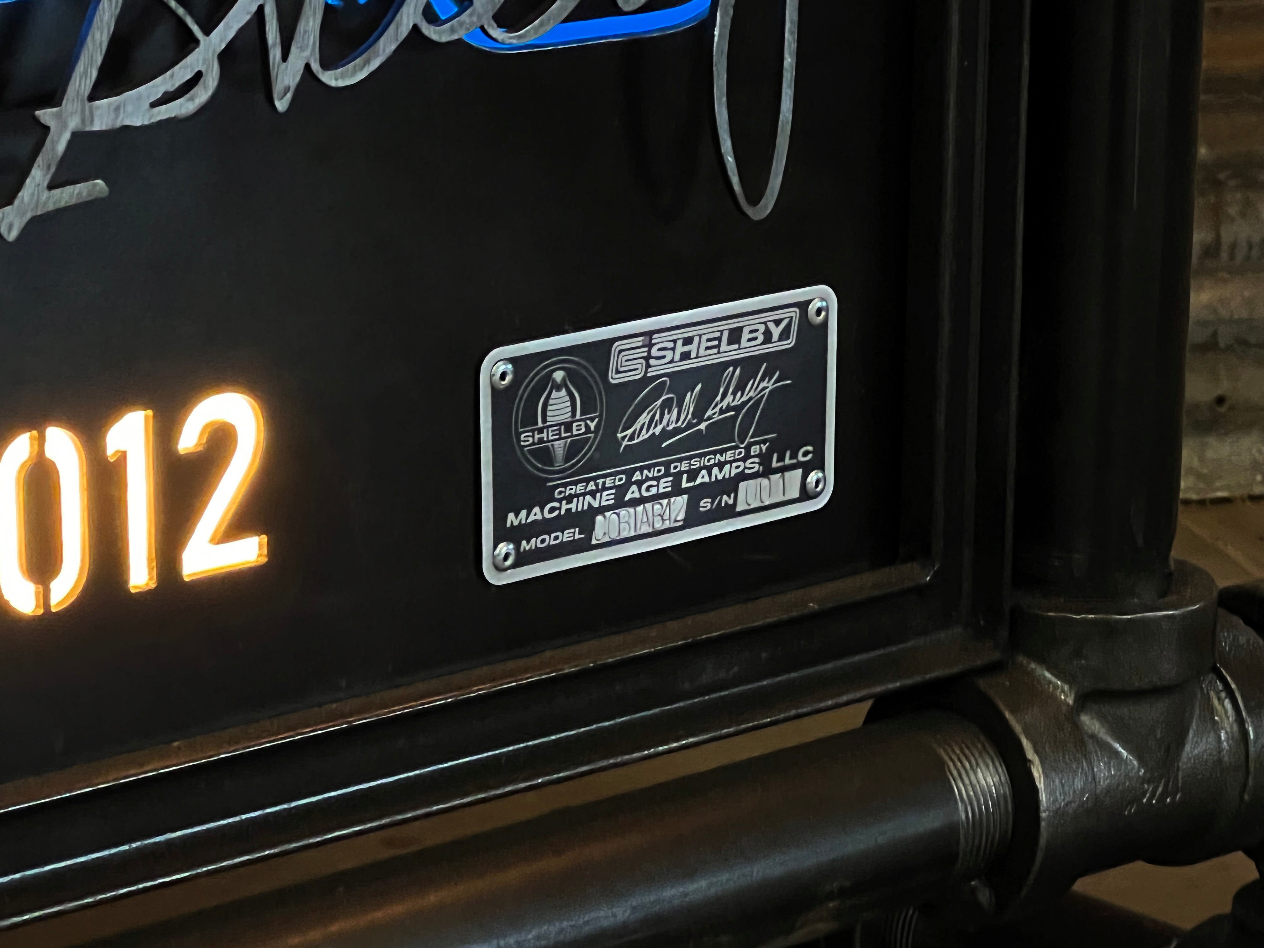 Industrial / Carroll Shelby Signature Cobra / Table Ford Shelby / Automotive / Table #3724