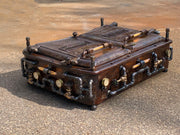 Steampunk Industrial Kewanee Boiler Door Coffee Table  #3046