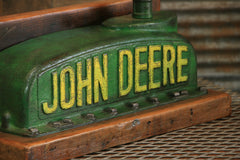 Steampunk Industrial / Antique John Deere Radiator Top / Lamp / Barnwood / Lamp #1764