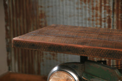 Steampunk Industrial Antique Jeep Willys Grille Table, Console - #1445 - sold