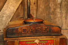 Antique Industrial Case Tractor Farm Radiator Lamp #478 - SOLD