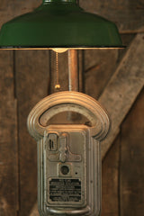 Steampunk Industrial Lamp, Duncan Miller Parking Meter #1021 - sold