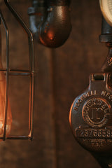 Steampunk Industrial Lamp / Steam Gauge /  Kewanee IL #1207 sold