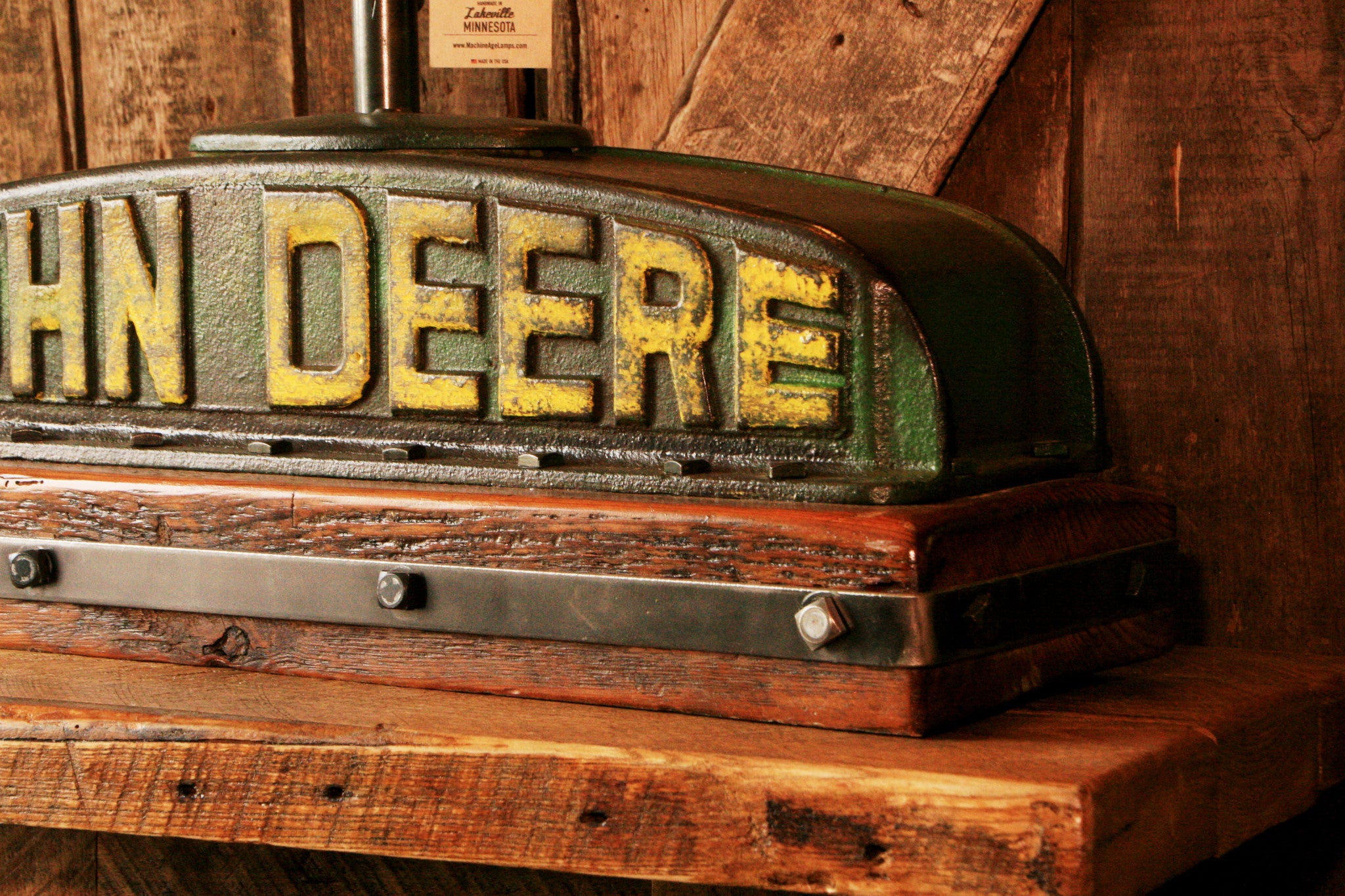 Steampunk Industrial, John Deere Model D Radiator Top, Steam Gauge #772