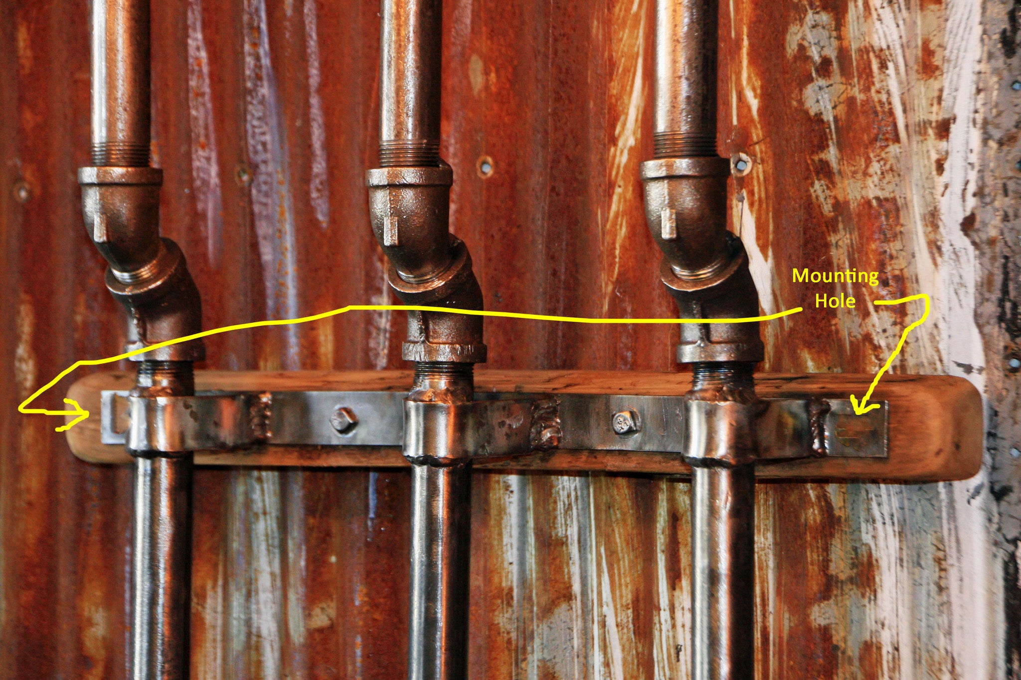 Steampunk, Industrial Barn Wood Wall Sconce,  #635