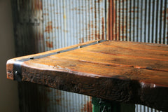 Steampunk Industrial Table / Pub / Stand / Console / Coffee / #1293 - SOLD