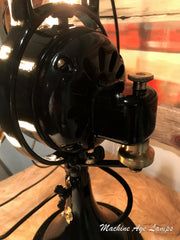 Steampunk Industrial Fan Lamp / GE General Electric / Restored / Art Deco / fan #dc 1760 sold