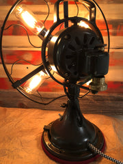 Steampunk Industrial Fan / GE / Deco / Lamp #DC111 sold