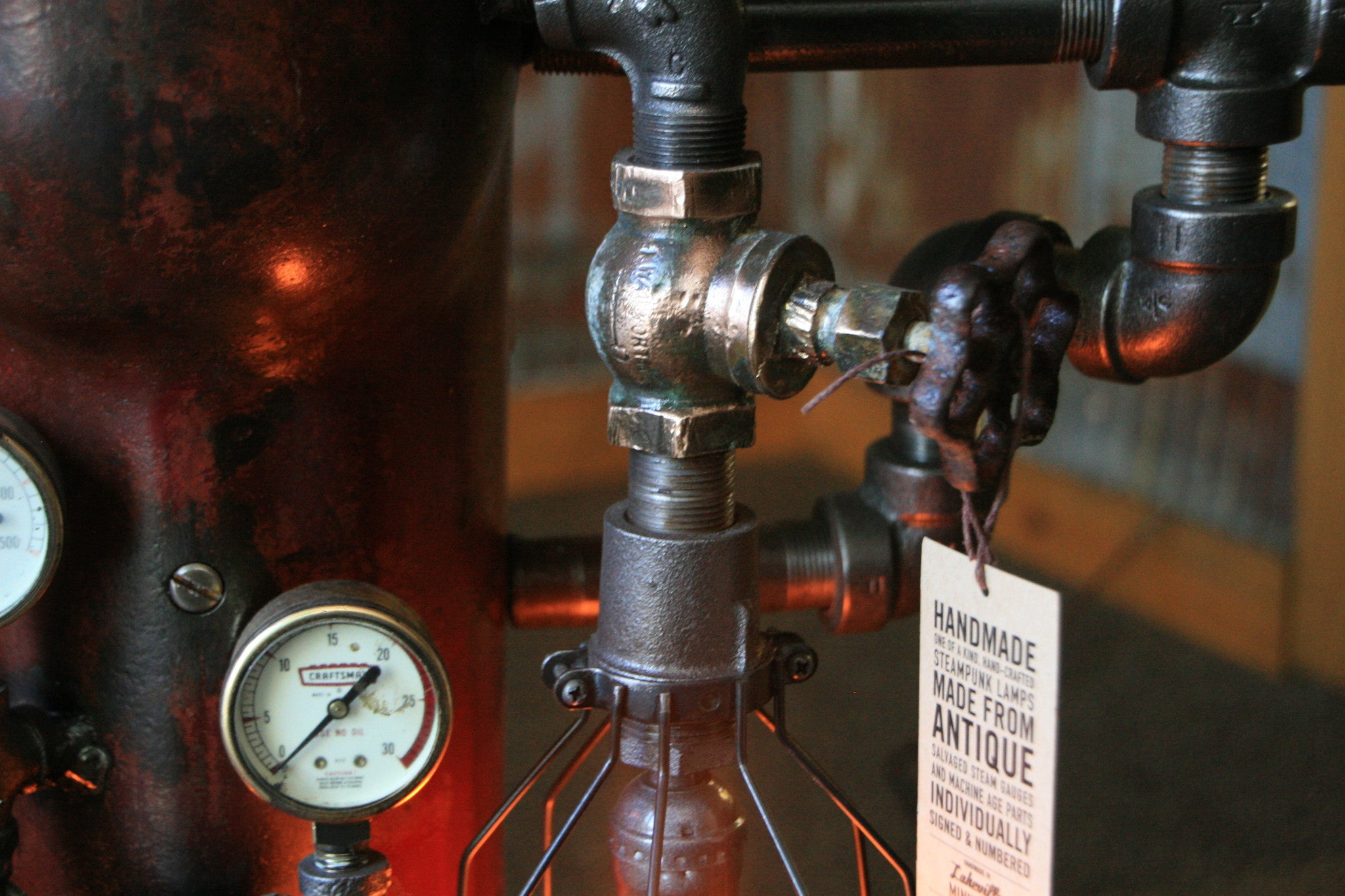 Steampunk Industrial, Table, Stand Vanity, Console #958