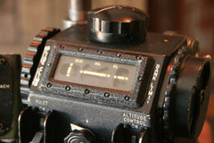 Steampunk Industrial / Antique cockpit flight controller / Boeing Sperry / Aviation / Airplane Instrument Panel / Lamp #1524 sold
