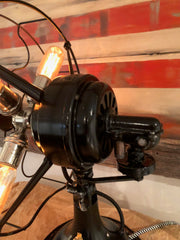 Steampunk Industrial Fan / Antique Robbins & Myers Fan / Deco / Lamp #DC107