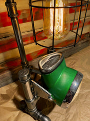 Honda Trail 70 Vintage Headlight Bucket Lamp / Candy Emerald Green / Lamp #DC176