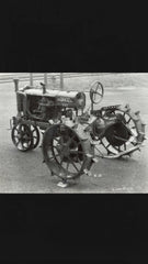 Steampunk Industrial / Antique Farm Tractor Wheel Coffee Table / Farmall /  #dc117 sold