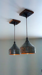 Steampunk Industrial Farm Funnel Ceiling Light Pendant Hanging #1260